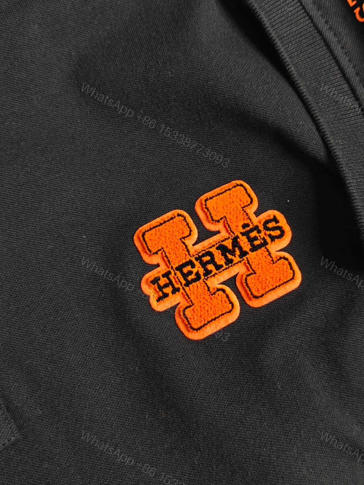 View 3 of FIRST COPY HERMES IMPORTED SUMMER COLLAR POLO T-SHIRT