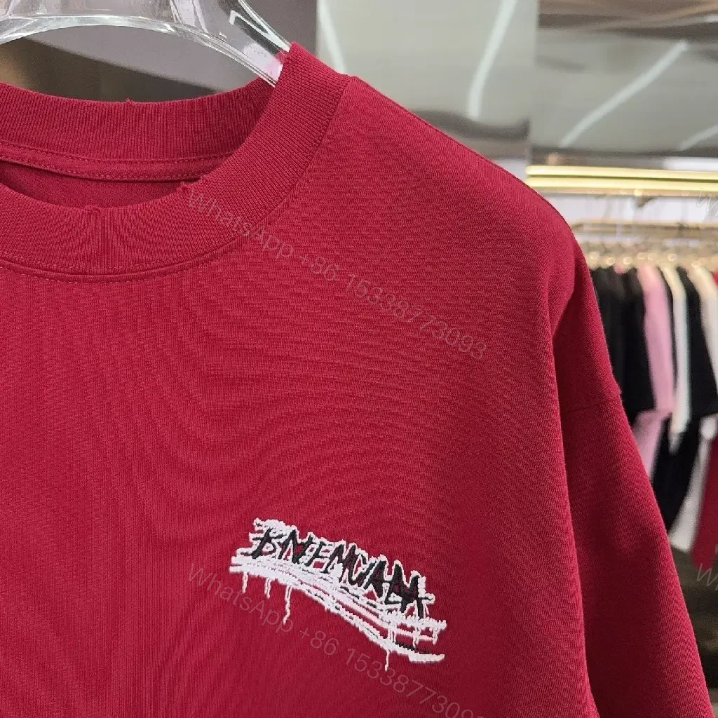 View 4 of Oversized Graphic Crewneck Tee: Modern Edge, Premium Comfort