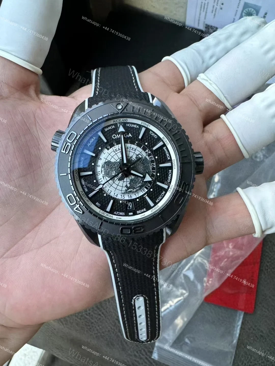 View 10 of Omega Super Clone Seamaster Planet Ocean 600M 45.5MM 215.92.46.22.01.007