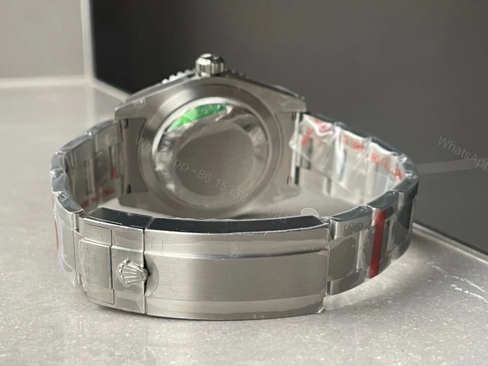 View 10 of GMF FACTORY 1:1 Rolex Submariner “Tempus Machine Red Depth 216A” 904L SS Black Dial A3130