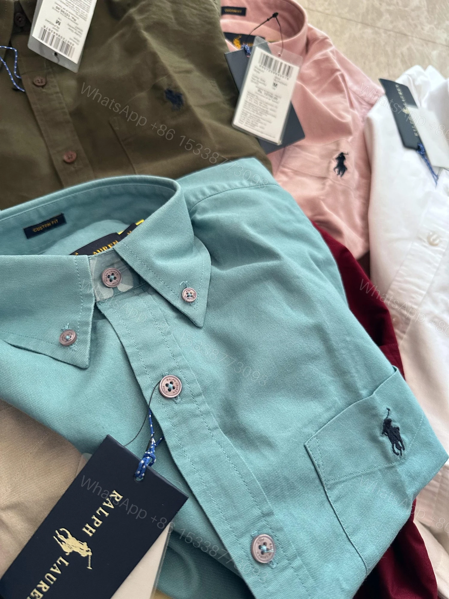 View 2 of FIRST COPY RALPH LAUREN ORIGINAL COTTON SUMMER COLLECTION SHIRT