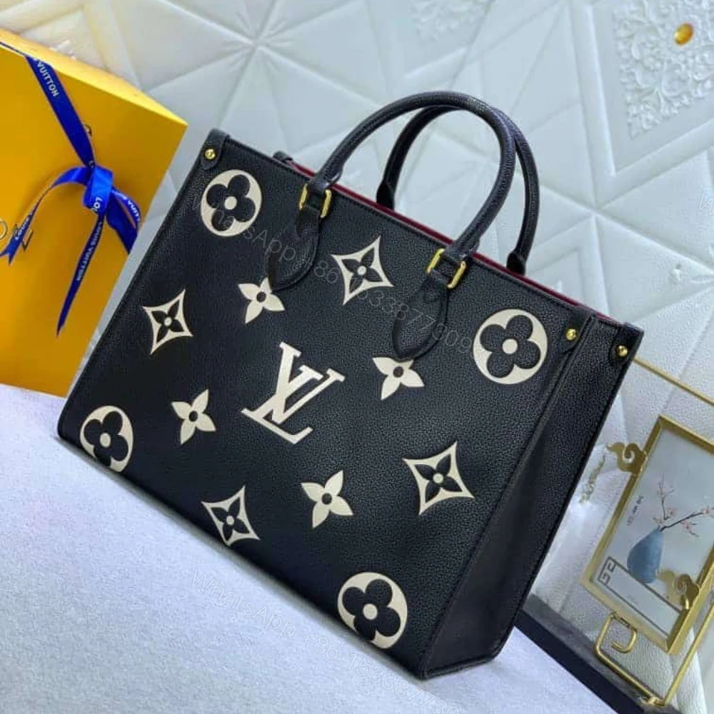 View 3 of Louis Vuitton Onthego MM Black Cream 35Cm M45495