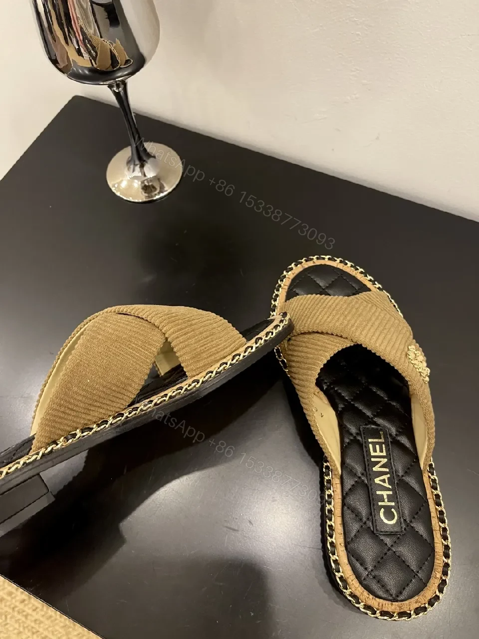View 9 of Knit-Chic Slide Sandals: Textured Comfort, Luxe Everyday Style