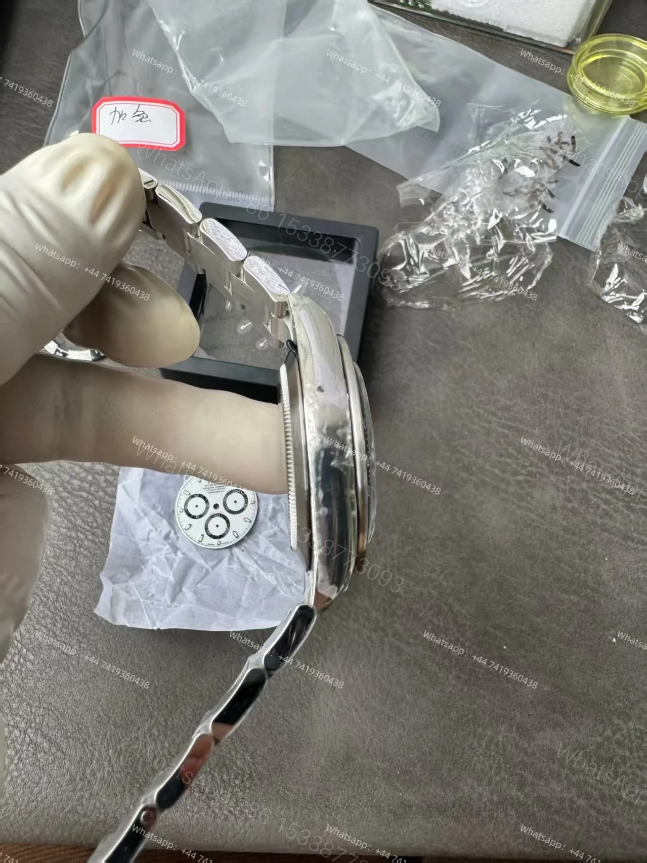 View 13 of Rolex Daytona 116500 Customization Blaken Paul Newman 4130 Movement Best Super Clone