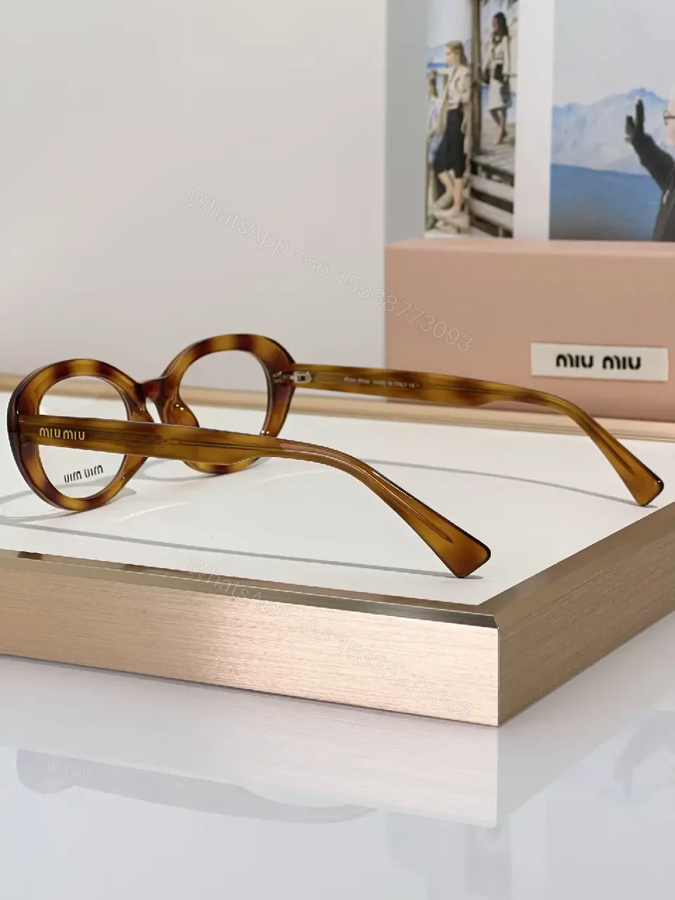 View 7 of Warm Tortoise Glow Acetate Sunglasses - All-Day Comfort