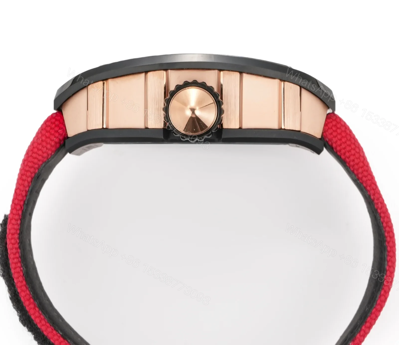 View 8 of Richard Mille RM S10 Koi Tourbillon Watch Red Gold Diamond Koi Oriental Art Skeleton Dial Mechanical Luxury TimepieceRM-S10-KOI-DGT-LUX