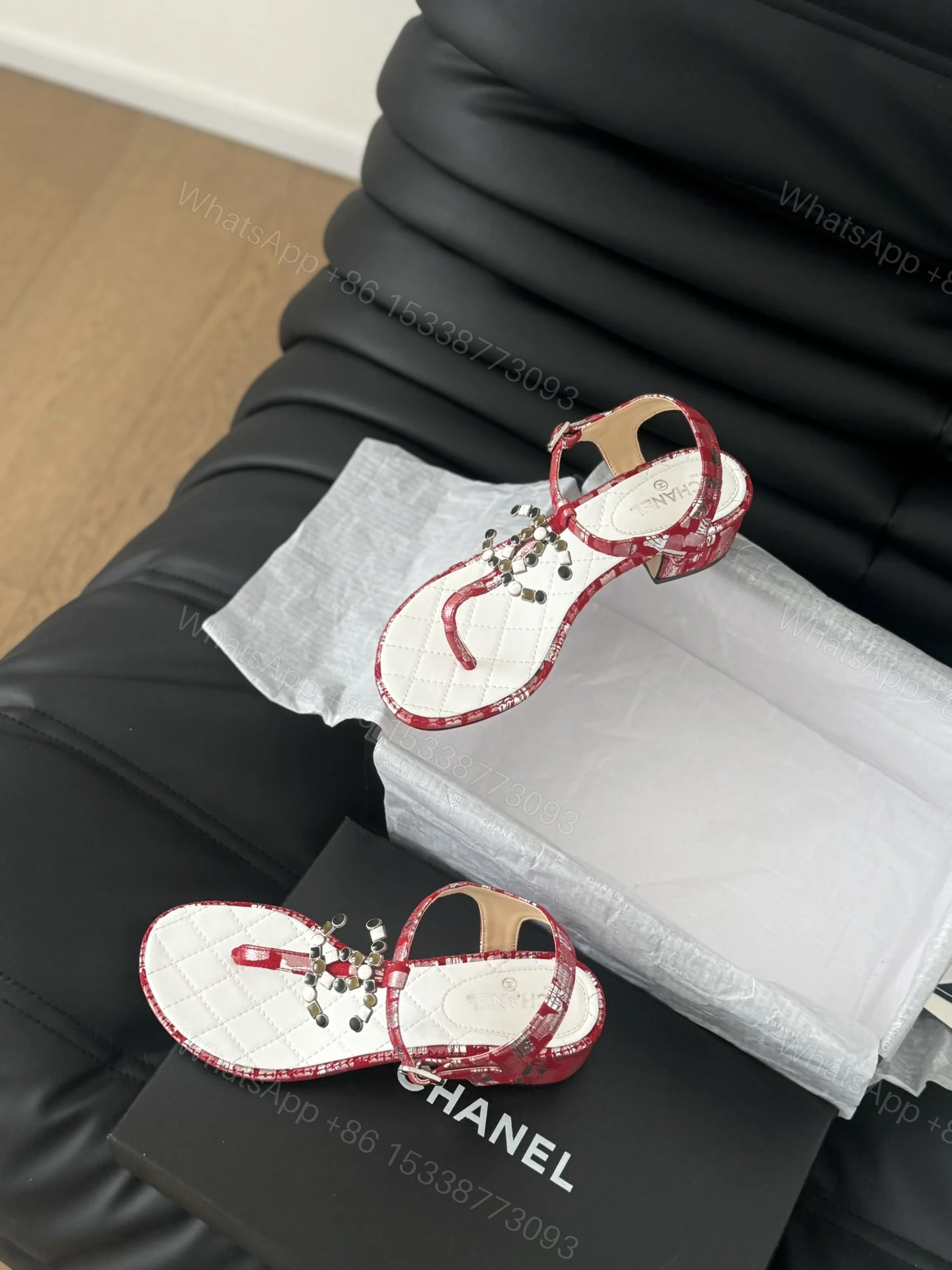 View 3 of Chanel Women’s Sandals 572