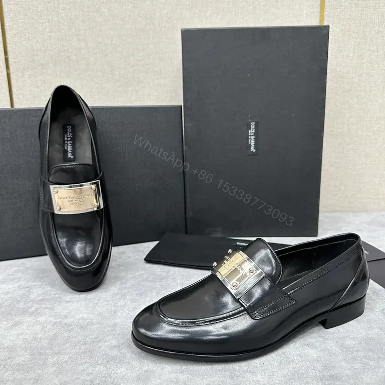 View 7 of Lux Leather Drivers with Gold Bar â€“ Signature Comfort Shoes