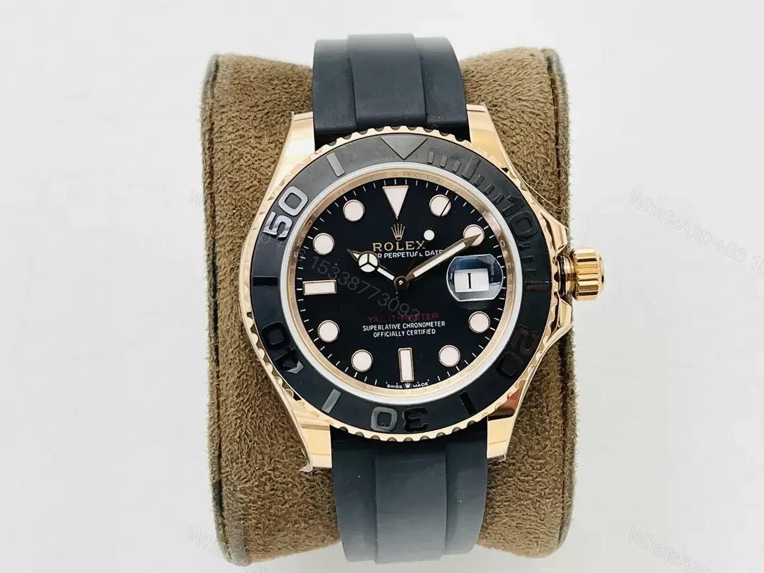 Rolex Yacht Master 40mm Everose Cerachrom Watch 126655-0002 — view 1
