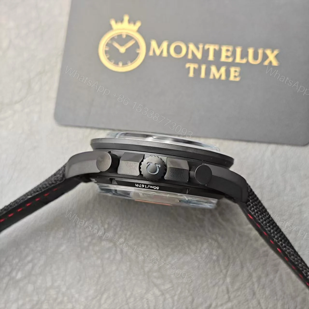 View 12 of Omega Replica Speedmaster Dark Side of the moon Super Clone