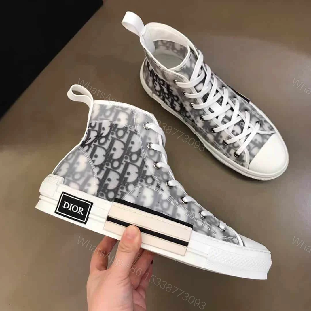 View 6 of DIOR “B23” HIGH-TOP DIOR OBLIQUE SNEAKER – CD14