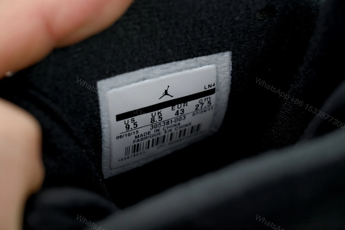 View 5 of Air Jordan 8 Retro 'Chrome' 305381-003