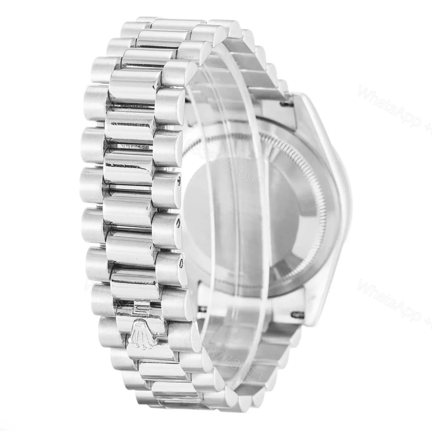 View 2 of Replica Rolex Day-Date Platinum Diamond