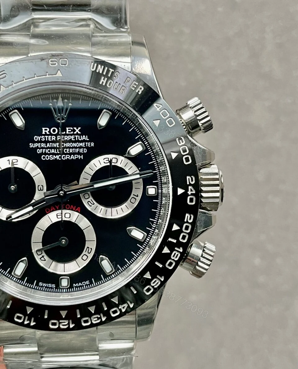 View 2 of Rolex Daytona 116500 DAYTONA 1:1 Best Edition CF 904L SS Case and Black Dial SA4130