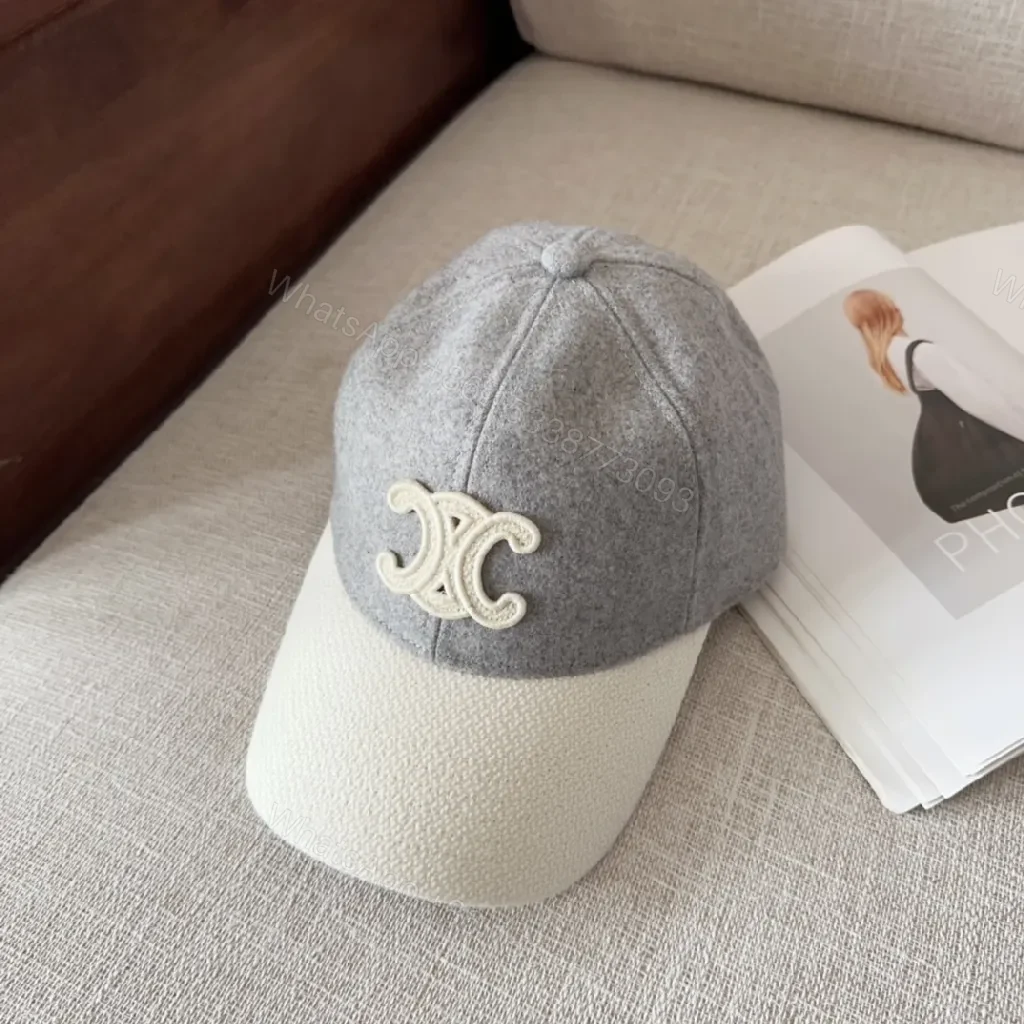 View 4 of Refined Two-Tone Cap: Texture, Comfort, Everyday Style