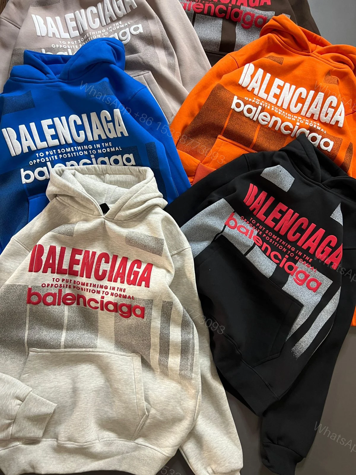 View 5 of FIRST COPY BALENCIAGA PREMIUM QUALITY HOODIE