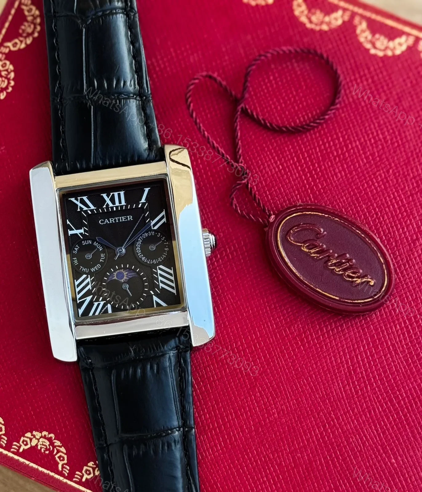 View 3 of Cartier Super Slim Diastar Square (42mm)