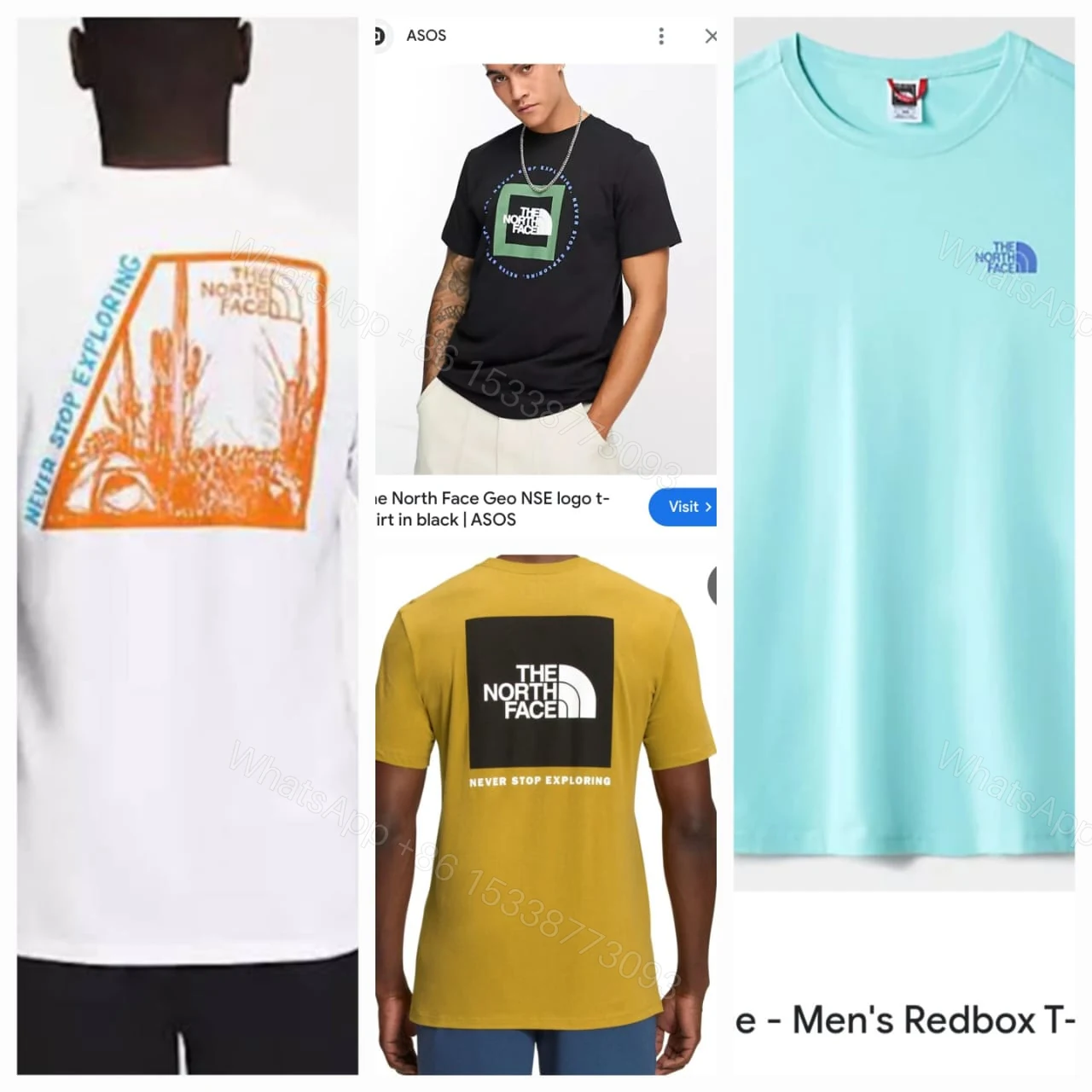 View 14 of FIRST COPY NORTH FACE VERY PREMIUM CREWS T-SHIRT