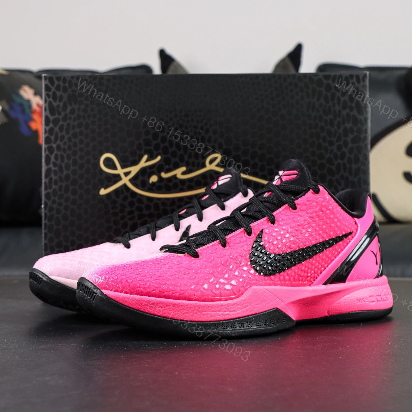 Nike Zoom Kobe 6 “Kay Yow” Reps — view 1
