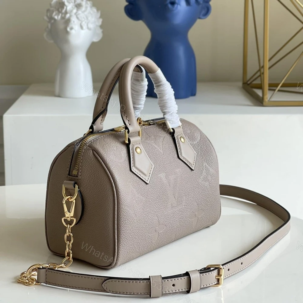 View 3 of Louis Vuitton Speedy Bandoulière 20 Tourterelle 20Cm M59273