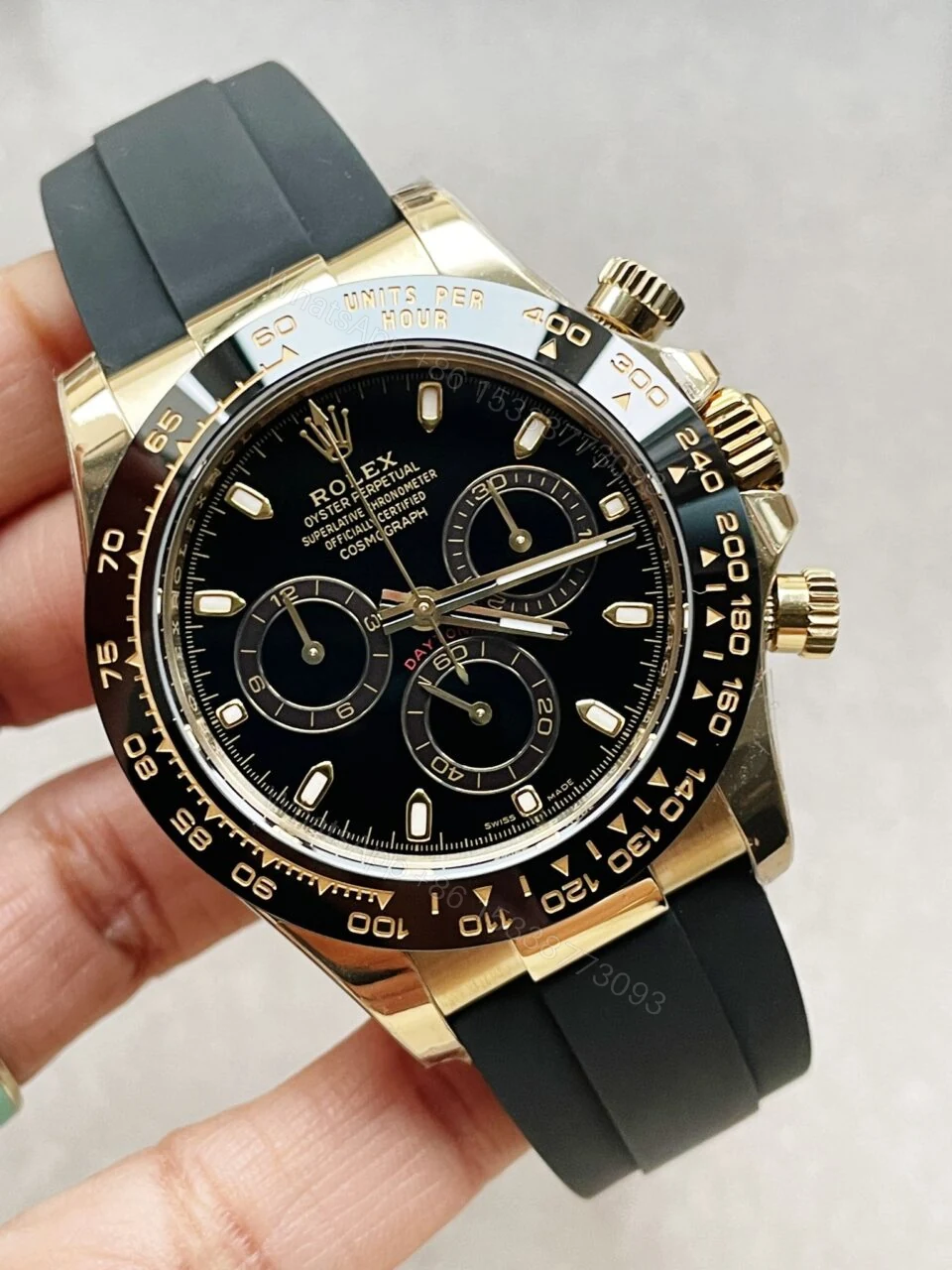 View 5 of BTF Factory 1:1 Rolex Daytona 116518 Best Edition 904L Steel Black Dial A4130