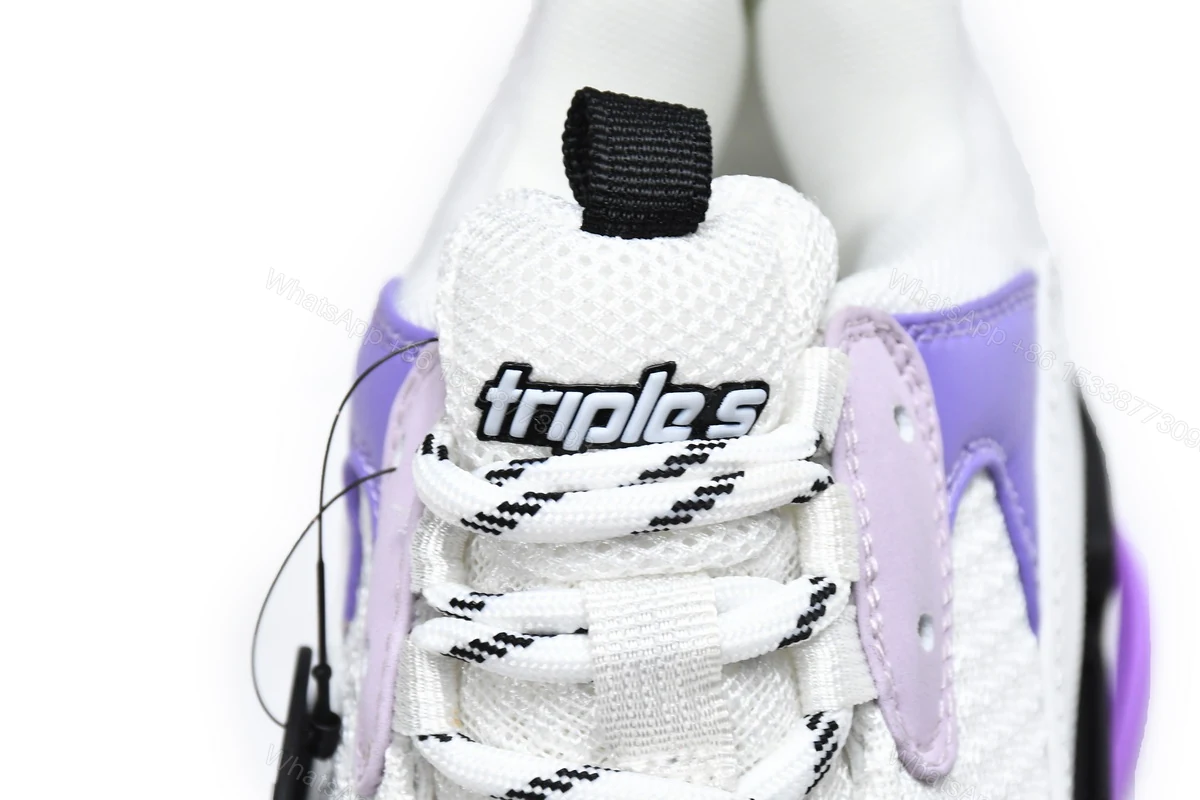 View 6 of Balenciaga Triple S White Pink Purple 524039 W09OH 9688
