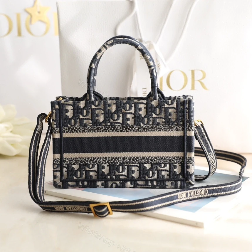View 2 of 高仿Dior2024BookTote系列老花Mini手拎袋免檢版