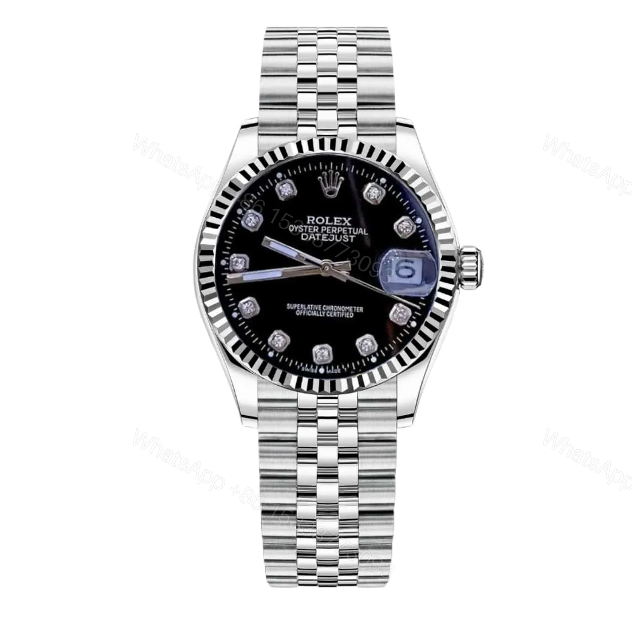 Rolex Datejust 31 White Gold With Black 40Mm — view 1