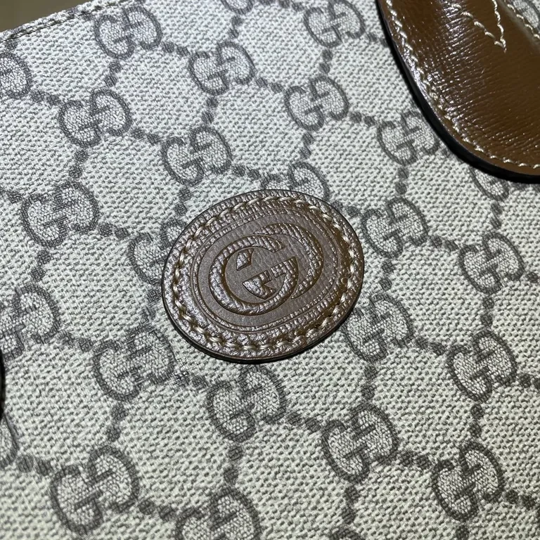 View 7 of G GG Supreme Tote: Leather-Trim Luxury Carryall