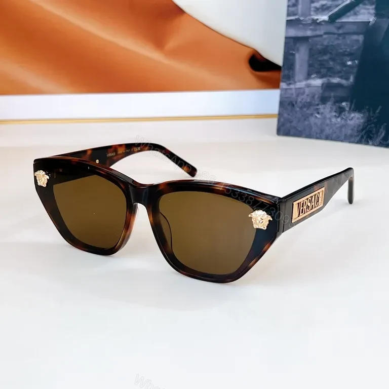 View 5 of Bold Luxe Sunglasses with Versace Detailing