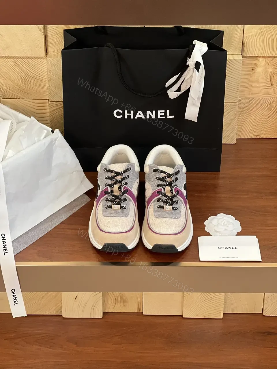 View 6 of Luxed Colorblocked Knit-Suede High-Tops with Plush Comfort