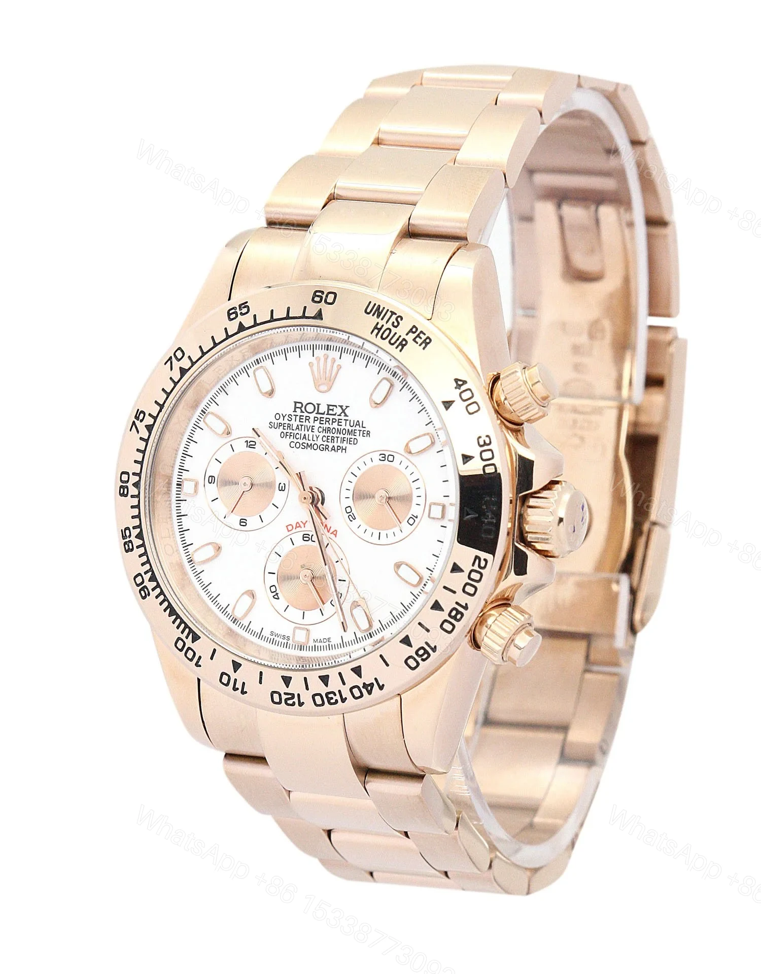 View 2 of Replica Rolex Daytona Ivory Dial 116505