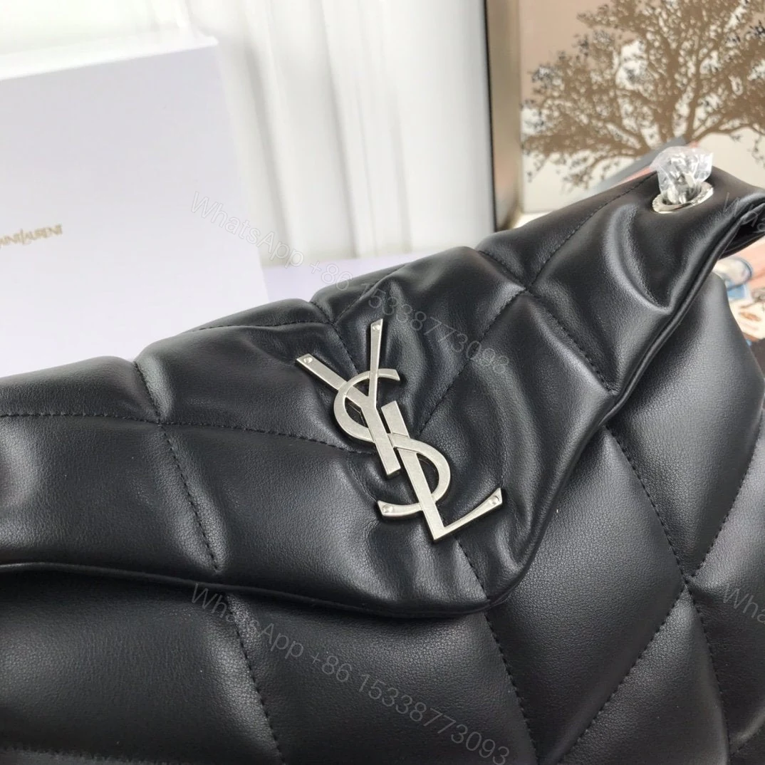 View 6 of Saint Laurent Women Small Puffer Shoulder bag