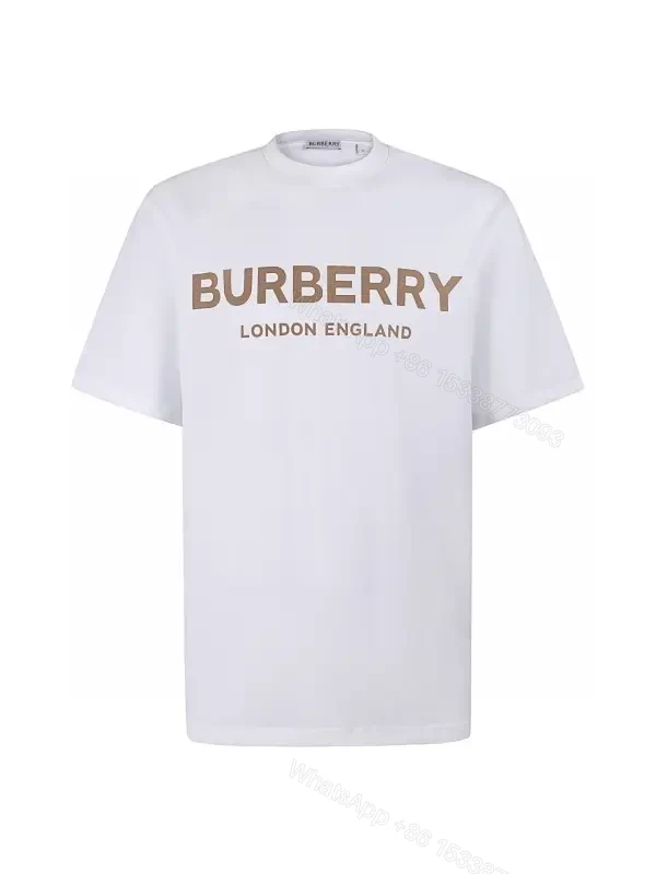 Gold Logo White Tee — Minimalist Luxe Streetwear Tee — view 1