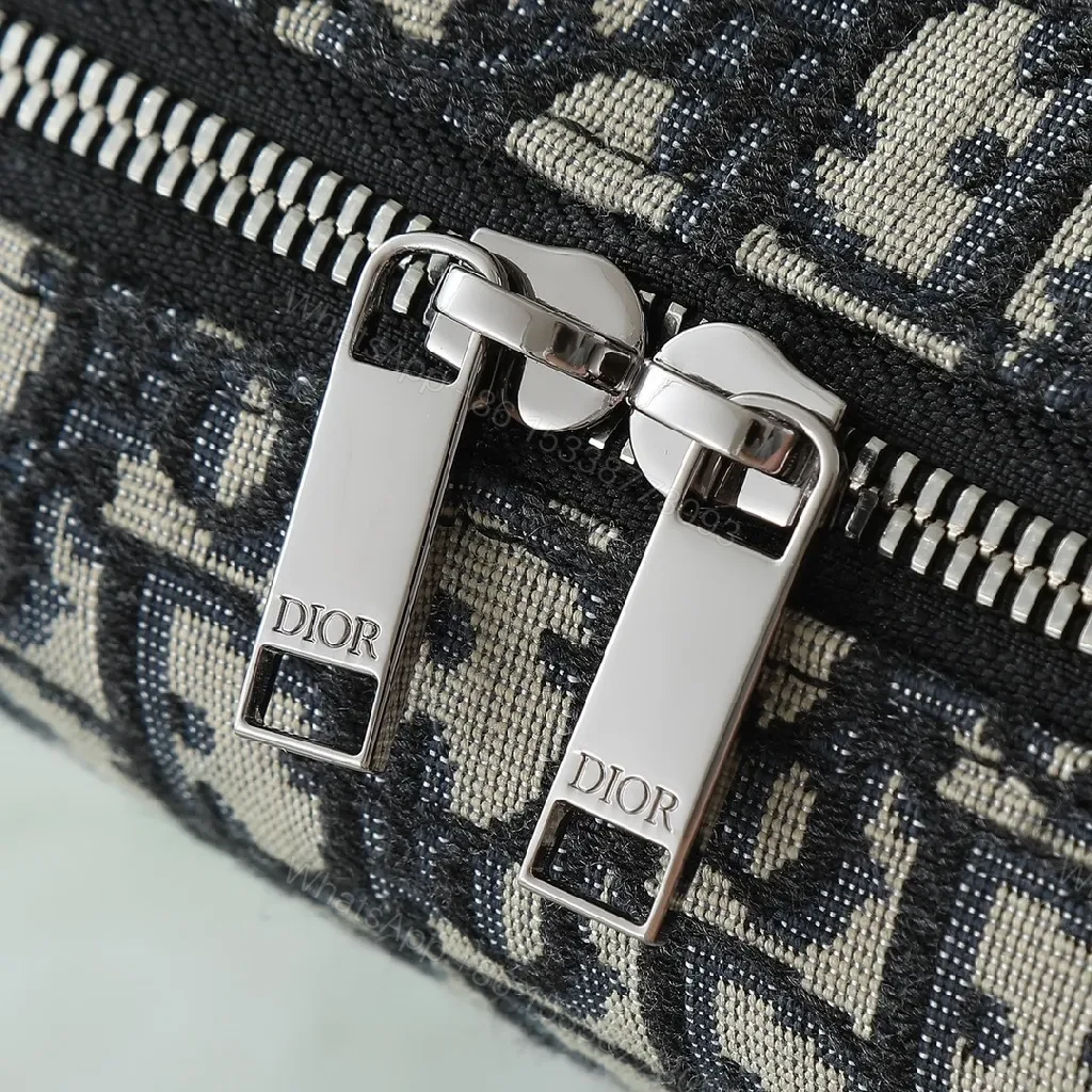 View 3 of Textured Monogram Mini Bag – City Chic, Compact Leatherette Carryall
