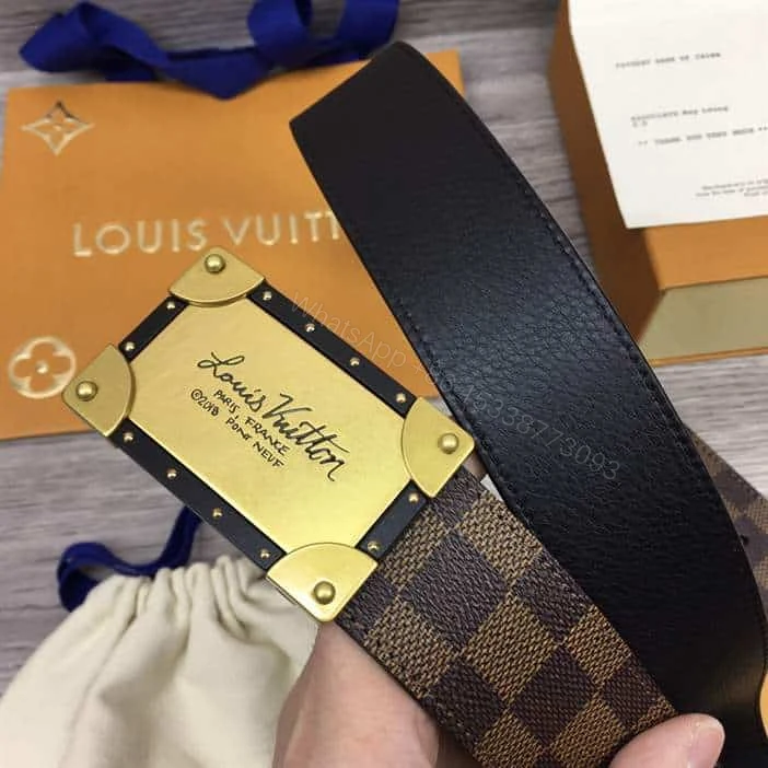 View 4 of LOUIS VUITTON NEO INVENTEUR REVERSIBLE 40MM BELT – B170