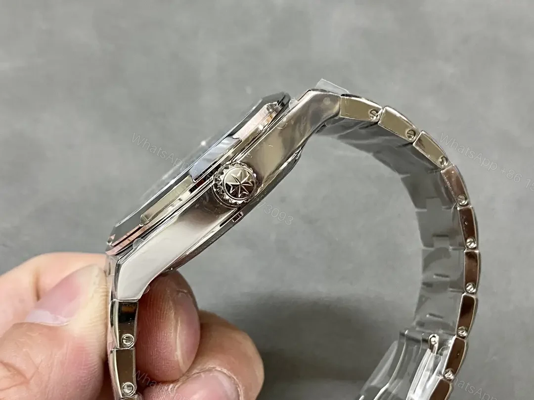 View 6 of Vacheron Constantin Overseas Date Stainless Steel Blue Dial 4500V/110A-B128