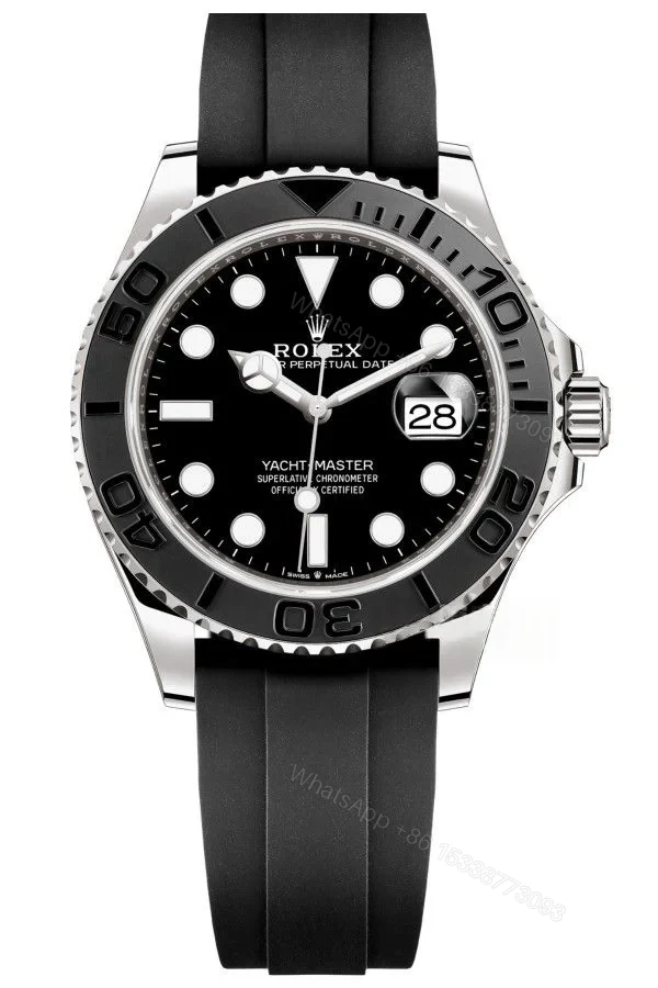 Rolex Yacht-Master 226659 1:1 Replica 18K White Gold Plated 42MM 3235 Movement Super Clone Watch — view 1