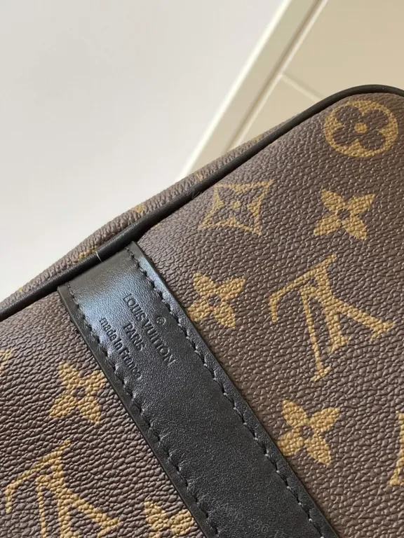 View 3 of Monogram City Carryall: Luxe LV Canvas Travel Duffle
