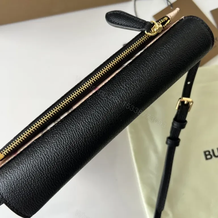View 6 of Chic Burberry Crossbody â€” Signature Check, Gold Hardware