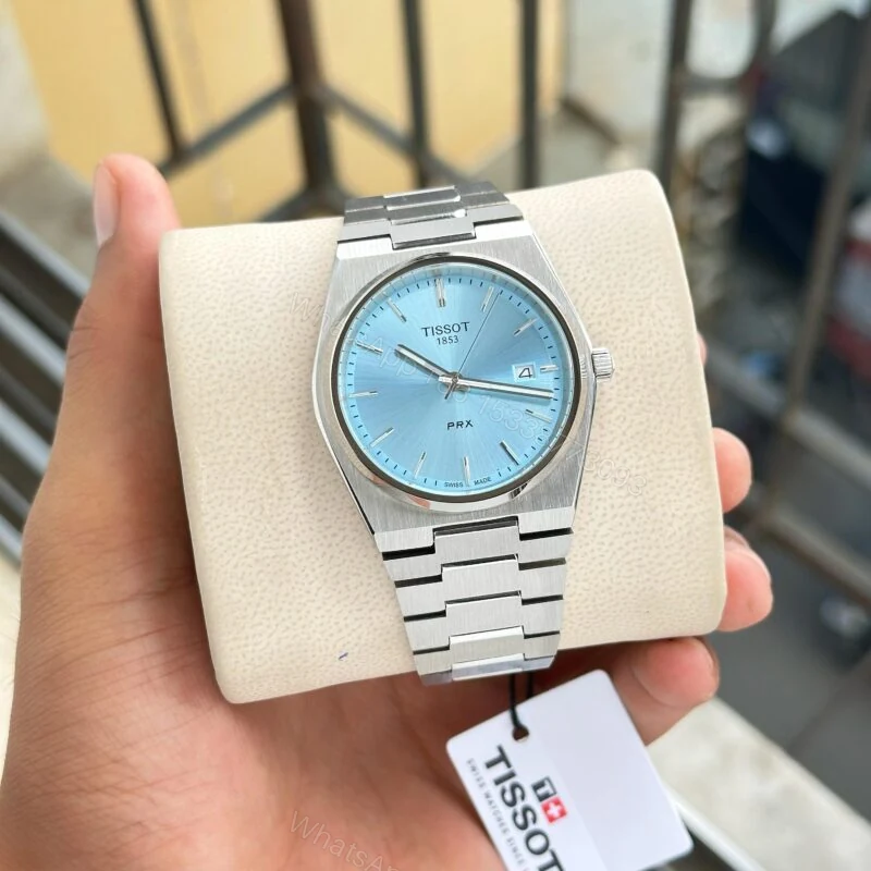 View 3 of Tissot Prx Tiffany 40mm Quartz 7AA