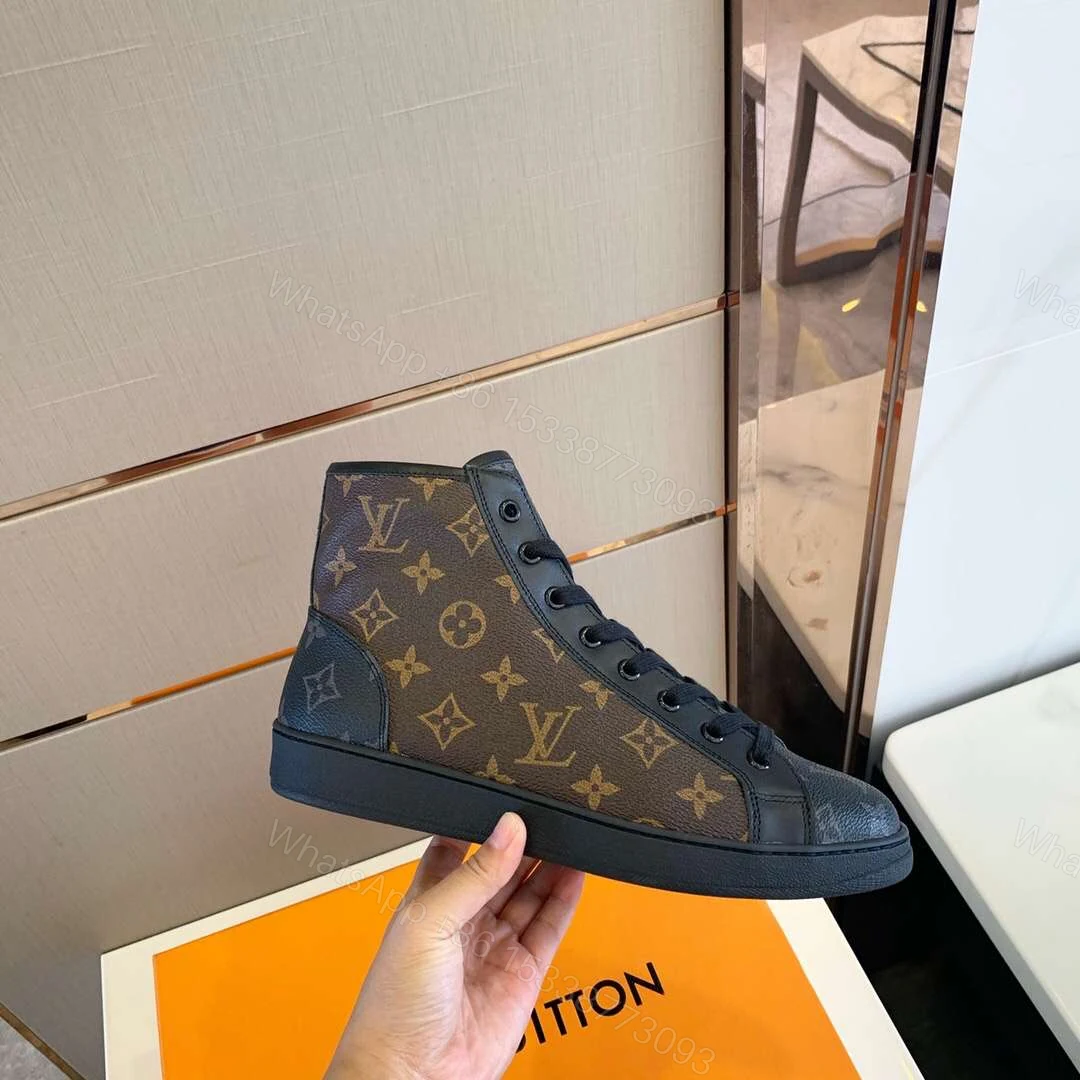 View 2 of LOUIS VUITTON MONOGRAM HIGH TOP SNEAKER LV053