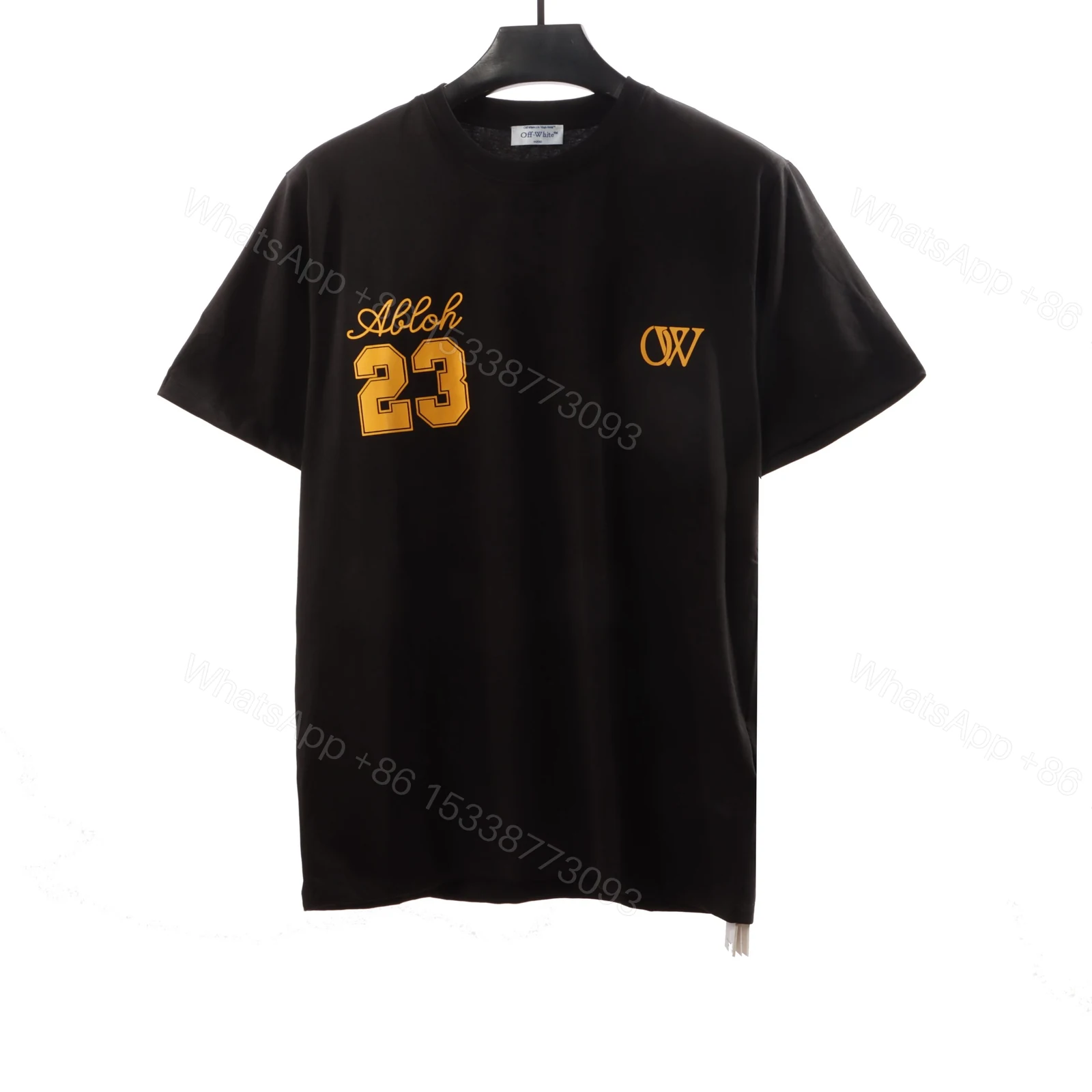 Off-White 23 Digit Logo Black T-Shirt — view 1