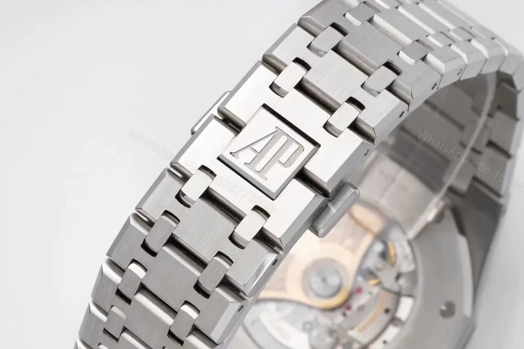 View 8 of TWA Factory Audemars Piguet Royal Oak 15400V2 – Stainless Steel with Black Dial