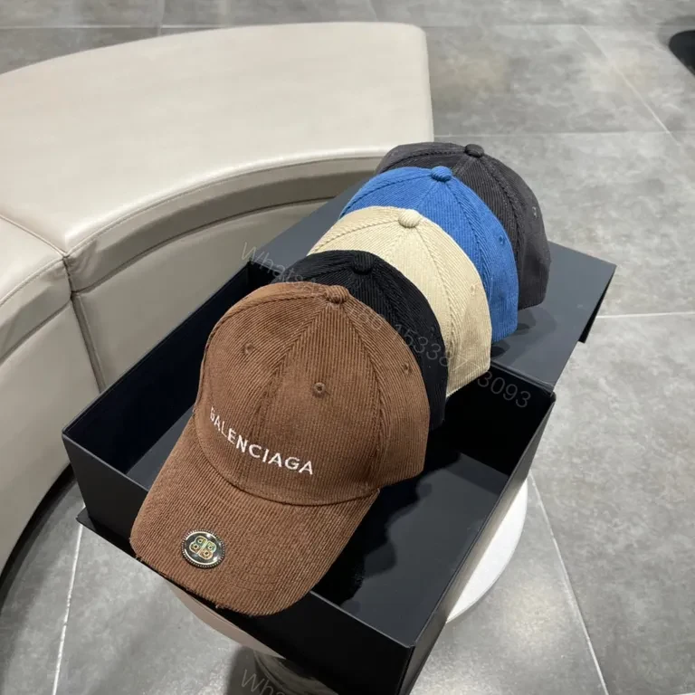 View 7 of Balenciaga-Inspired Logo Cap â€“ Subtle Luxury Everyday Cap