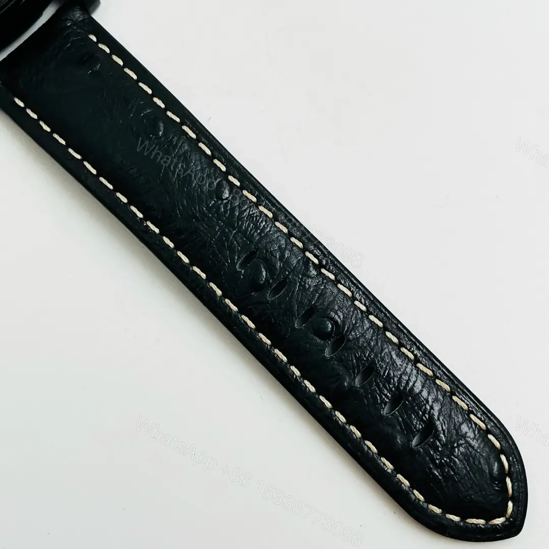 View 9 of GF Factory Panerai Luminor Submersible Automatic Black Dial 316L Stainless Steel Case Leather Strap Watch
