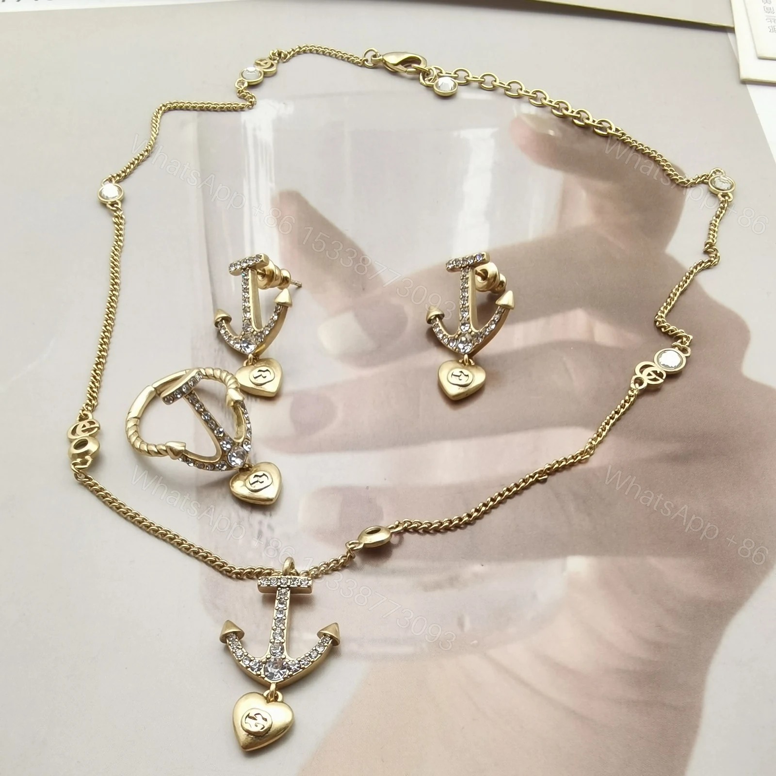 Combo EN – Lux Gucci Necklaces 045 — view 1