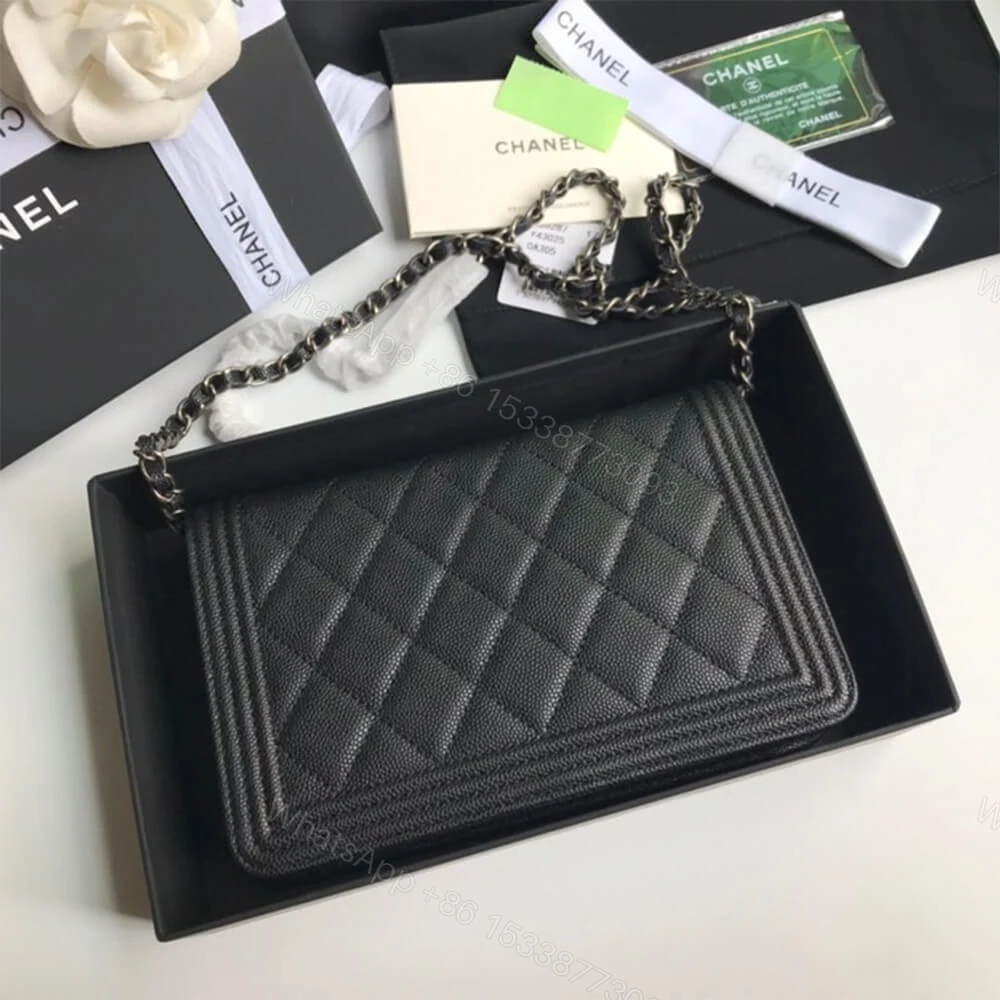 View 4 of Chanel BOY CHANEL Wallet On Chain