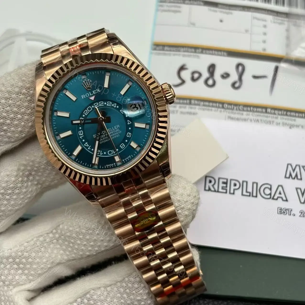 View 3 of Rolex Sky-Dweller 336935 Replica