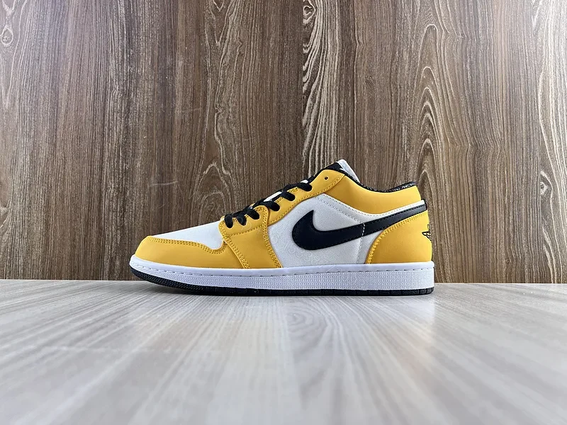 Sunburst Yellow Leather Sneakers: High-Top Luxury Comfort — view 1